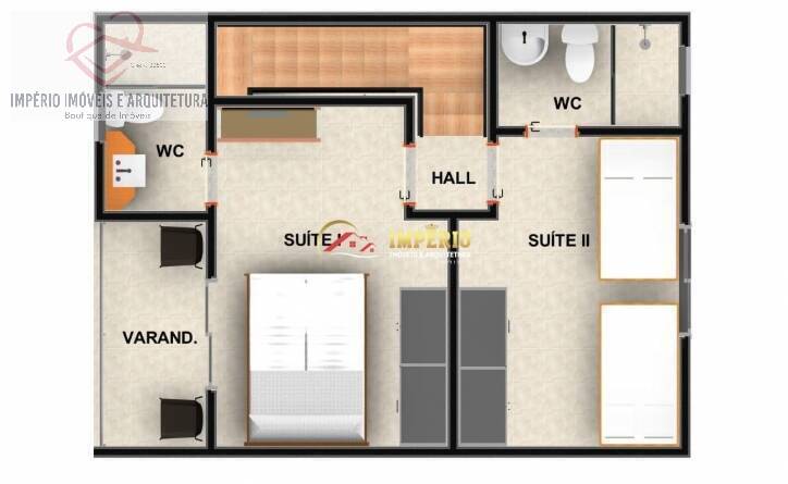 Sobrado, 82 m² - Foto 6